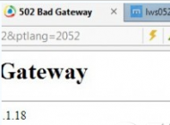 網(wǎng)頁打不開提示502 bad gateway 的win10解決方法