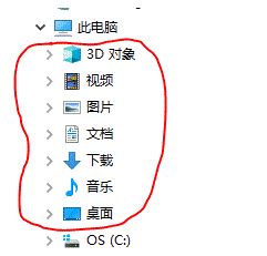 如何刪除win10此電腦左側(cè)導航欄中:視頻/圖片/文檔/下載/音樂？