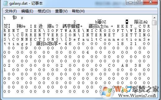 dat文件打開亂碼