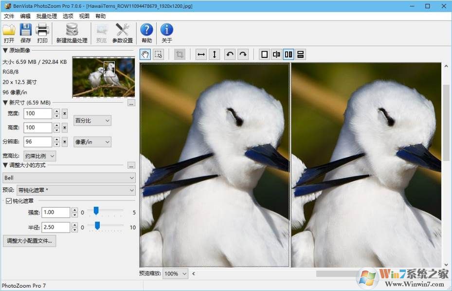 PhotoZoom Pro圖片無損放大軟件 v7.1.0中文免費版