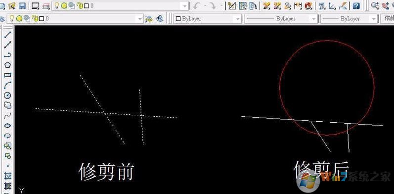 cad修剪怎么用？教你cad修剪命令怎么用