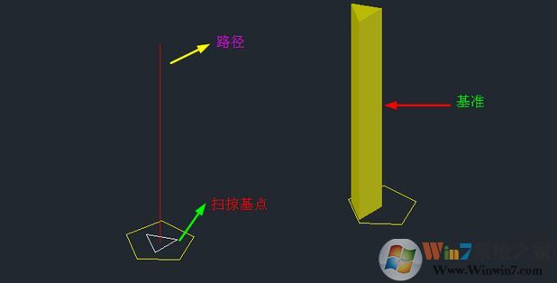 cad掃掠怎么用？cad掃掠功能使用教程