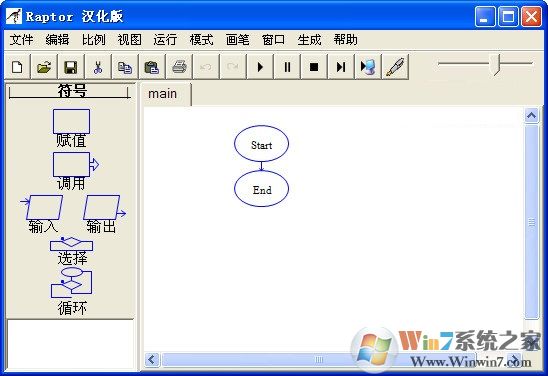 Raptor破解版_Raptor（程序語(yǔ)言算法編程工具）v4.0.5.0003漢化版