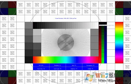 顯示器測(cè)試軟件 Monitor Test Screens V2.5.2 綠色漢化版