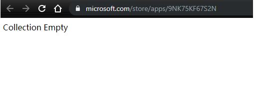 win10瀏覽器跳轉商店提示：Collection Empty 該怎么辦？（已解決）