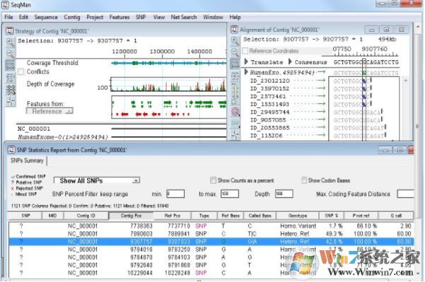 Dnatar下載_Dnastar lasergene (DNA分析) v7.1 綠色破解版