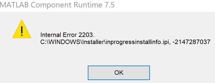 win10系統(tǒng) 無法安裝軟件 錯誤提示：Internal error 2203 該怎么辦？