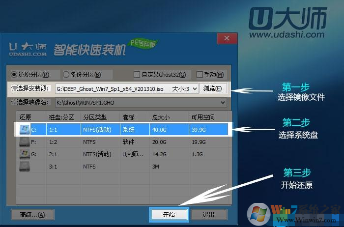 2020 U大師Win7 64位旗艦版純凈系統(tǒng)鏡像(極速新機(jī)版)V2020