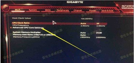 技嘉AMD/intel主板BIOS怎么開啟VT虛擬化支持