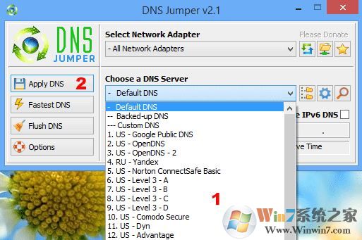 Dns Jumper下載_Dns Jumper(DNS切換工具)綠色漢化版