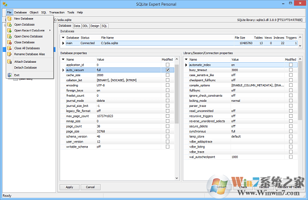 SQLite編輯器下載_SQLite Expert Professional v5綠色漢化版