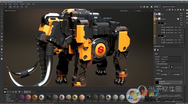 Substance下載_Substance Painter 2020漢化破解版(游戲貼圖制作)