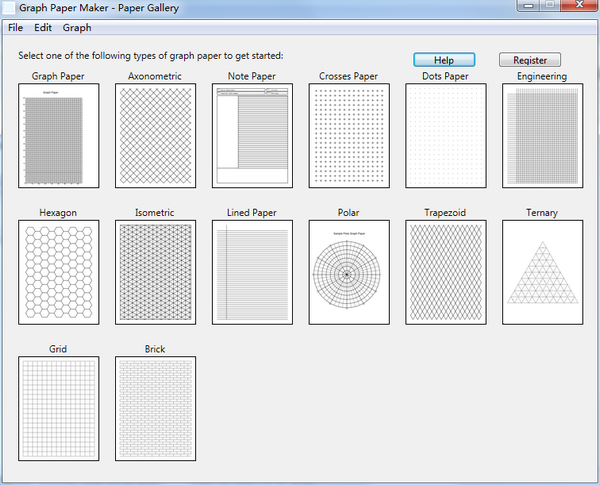 Graph Paper Maker(函數(shù)繪圖工具)