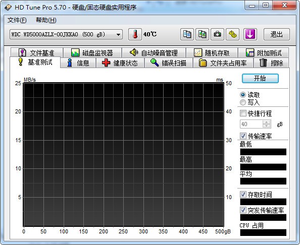 硬盤檢測工具(HD Tune Pro)