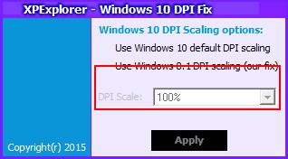 Windows 10 DPI Fix