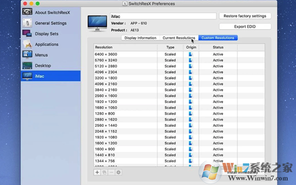 SwitchResX MAC版官網(wǎng)下載-SwitchResXMac版 4.6.4