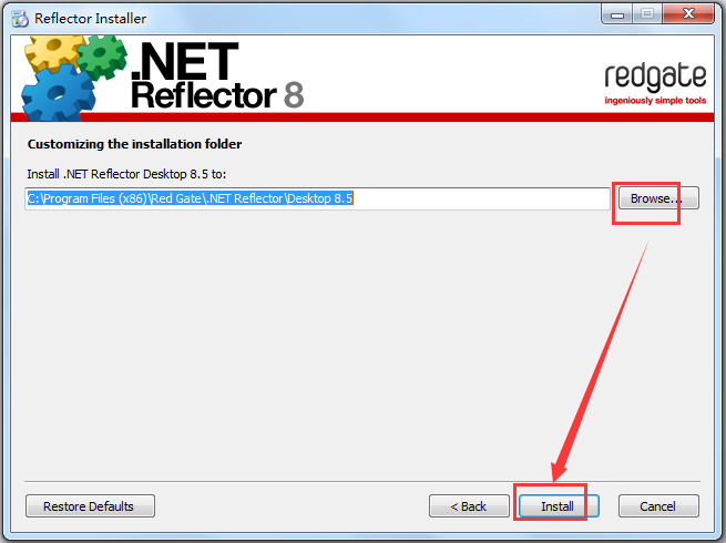 .NET Reflector(編譯工具) V8.5.0.179 英文版