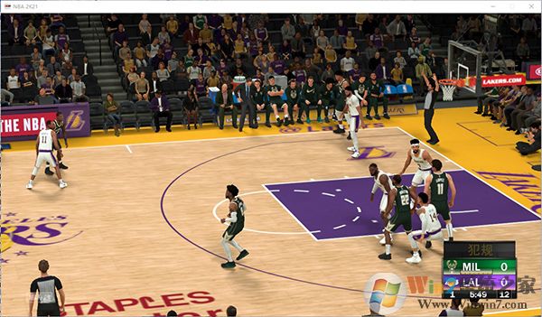 NBA 2K21籃球游戲