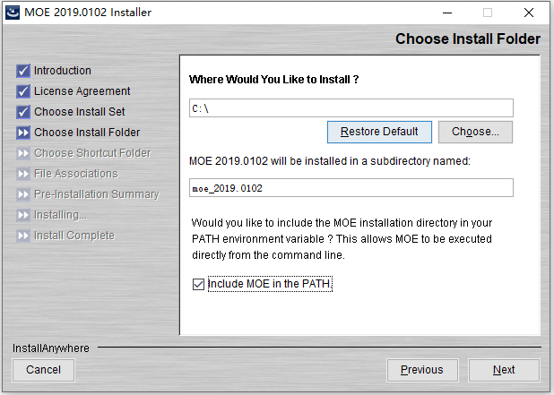 Molecular Operating Environment(化合物分析工具)