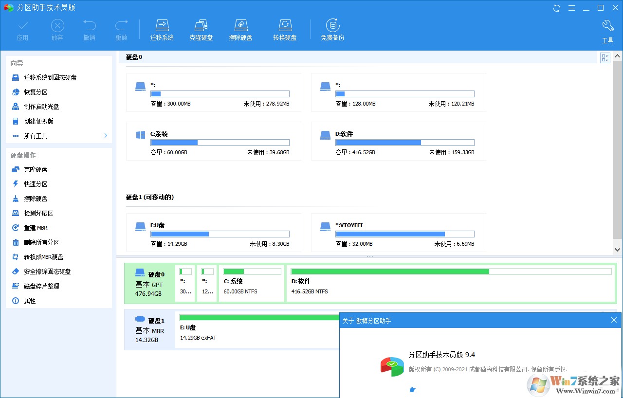 傲梅分區(qū)助手專業(yè)版