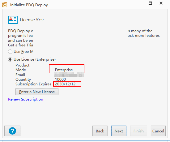 PDQ Deploy 17.2 Enterprise許可證