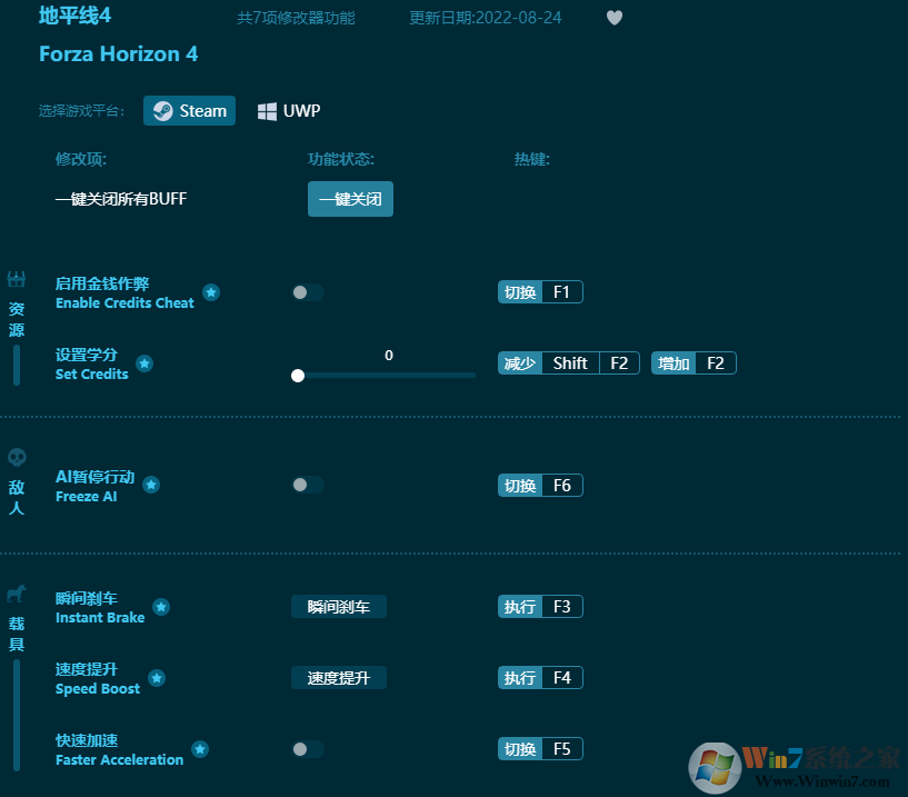 地平線4全能修改器 v22.9.30(單人聯(lián)機版)