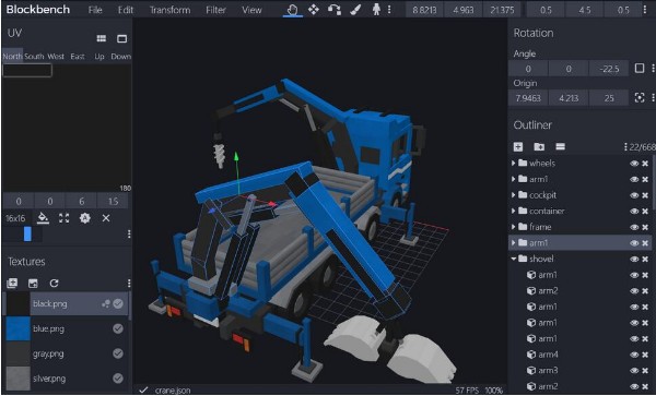 Blockbench(3D模型設(shè)計)優(yōu)化版