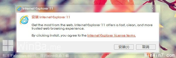 IE11 win7